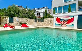 Apartment Baska Mit Poolarea - Krk, Kroatien