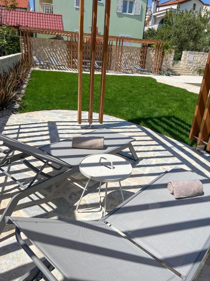 Apartment Baska Mit Poolarea - Krk, Kroatien Kültér fotó