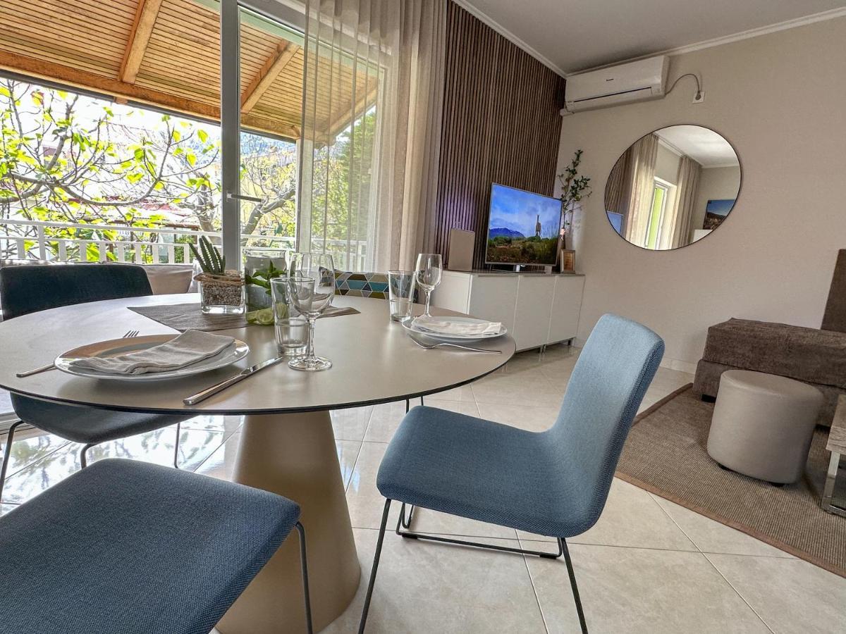 Apartment Baska Mit Poolarea - Krk, Kroatien Kültér fotó