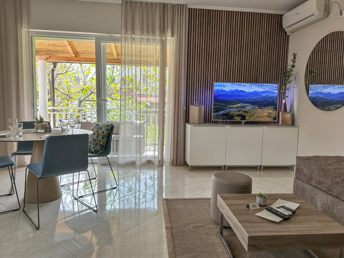 Apartment Baska Mit Poolarea - Krk, Kroatien Kültér fotó