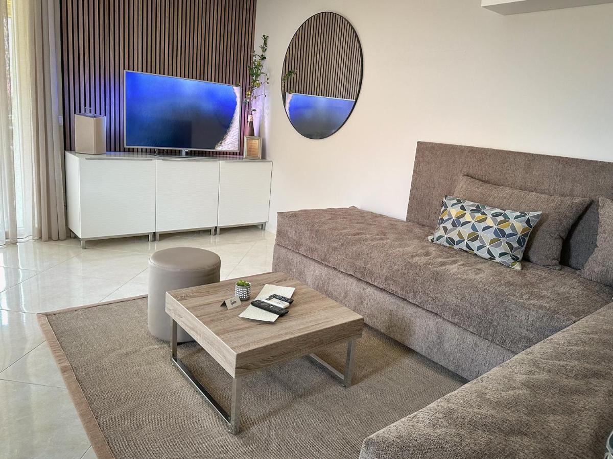 Apartment Baska Mit Poolarea - Krk, Kroatien Kültér fotó