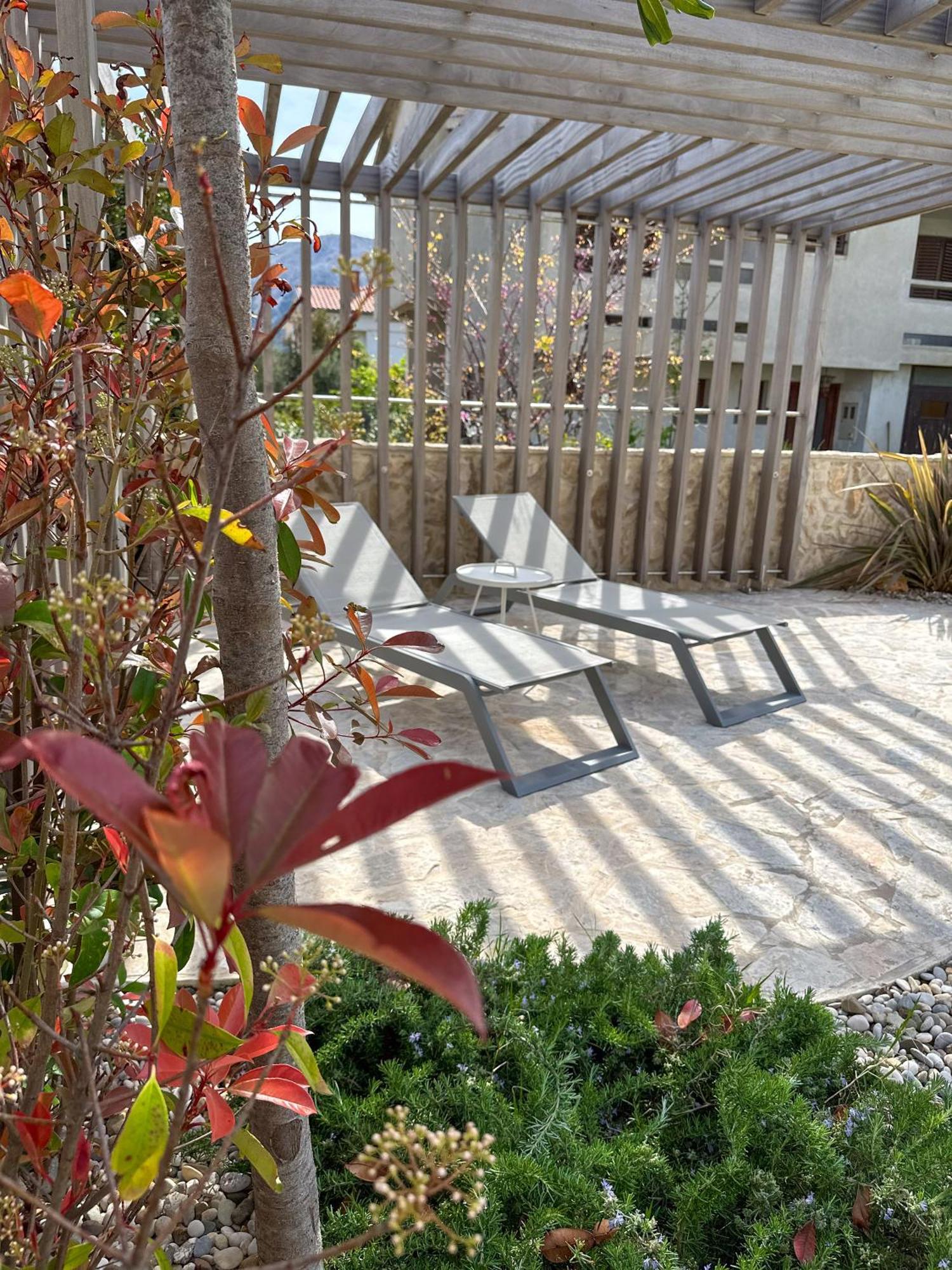 Apartment Baska Mit Poolarea - Krk, Kroatien Kültér fotó