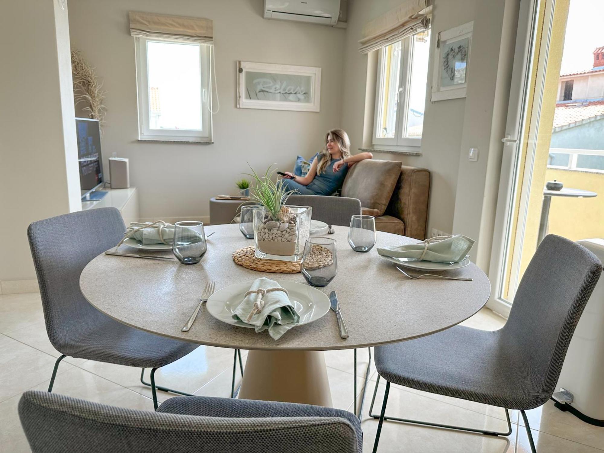 Apartment Baska Mit Poolarea - Krk, Kroatien Kültér fotó